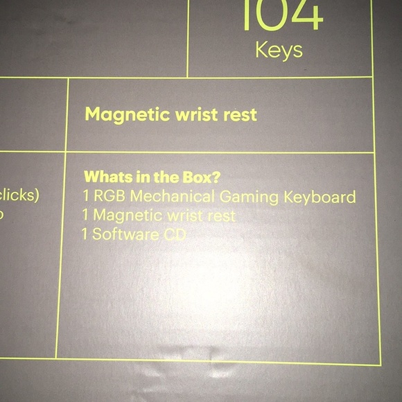 onn. RGB Mechanical Gaming keyboard - Picture 15 of 16